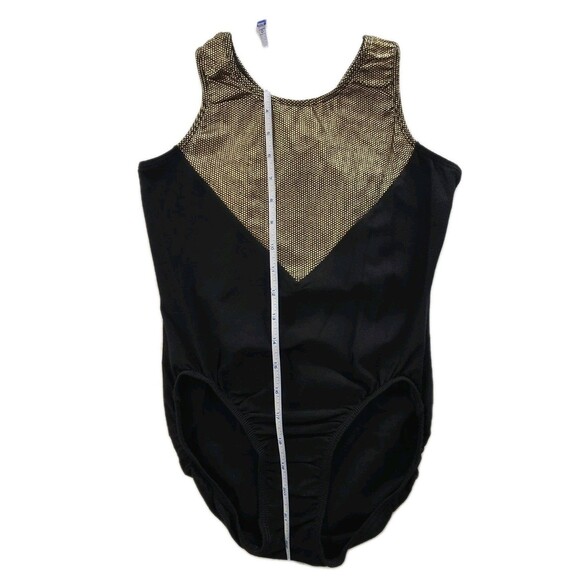 GK Elite Pixelated Metallic Racerback Cotton Tank Leotard Bodysuit AL Adult L - Picture 14 of 16